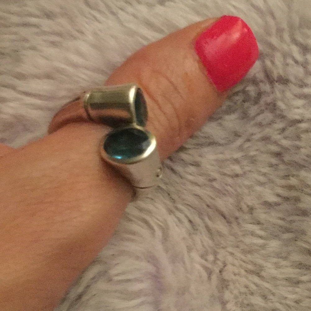 Jon hardy blue topaz bamboo collection size 6